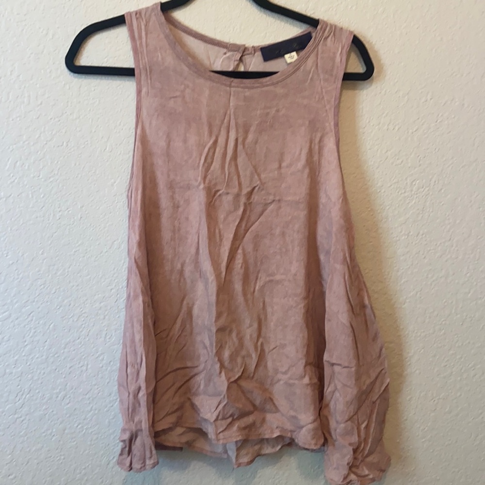 Pink Faded Tank